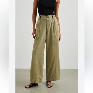 Rails Greer pants Wide-Leg Olive Green Pants nwot